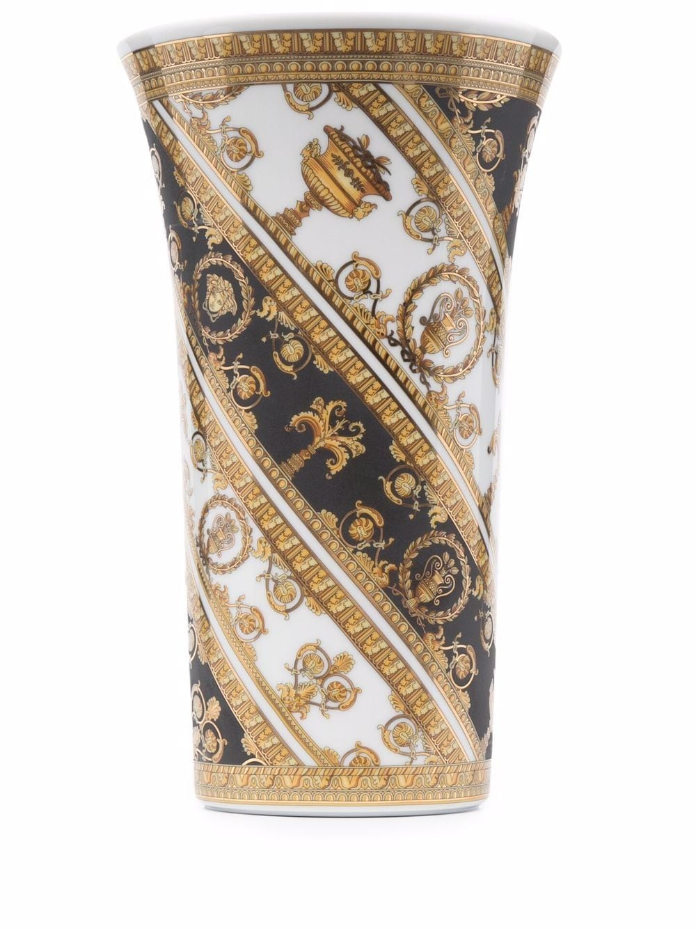 Versace Barocco-print vase - Gold von Versace