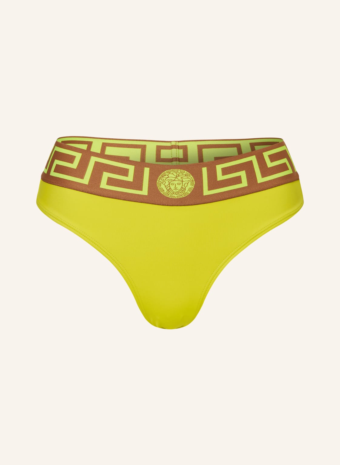 Versace Basic-Bikini-Hose gelb von Versace