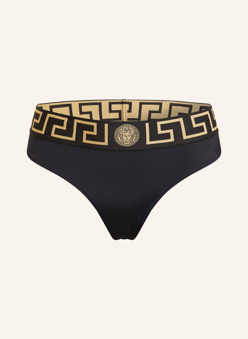 Versace Brazilian-Bikini-Hose schwarz von Versace