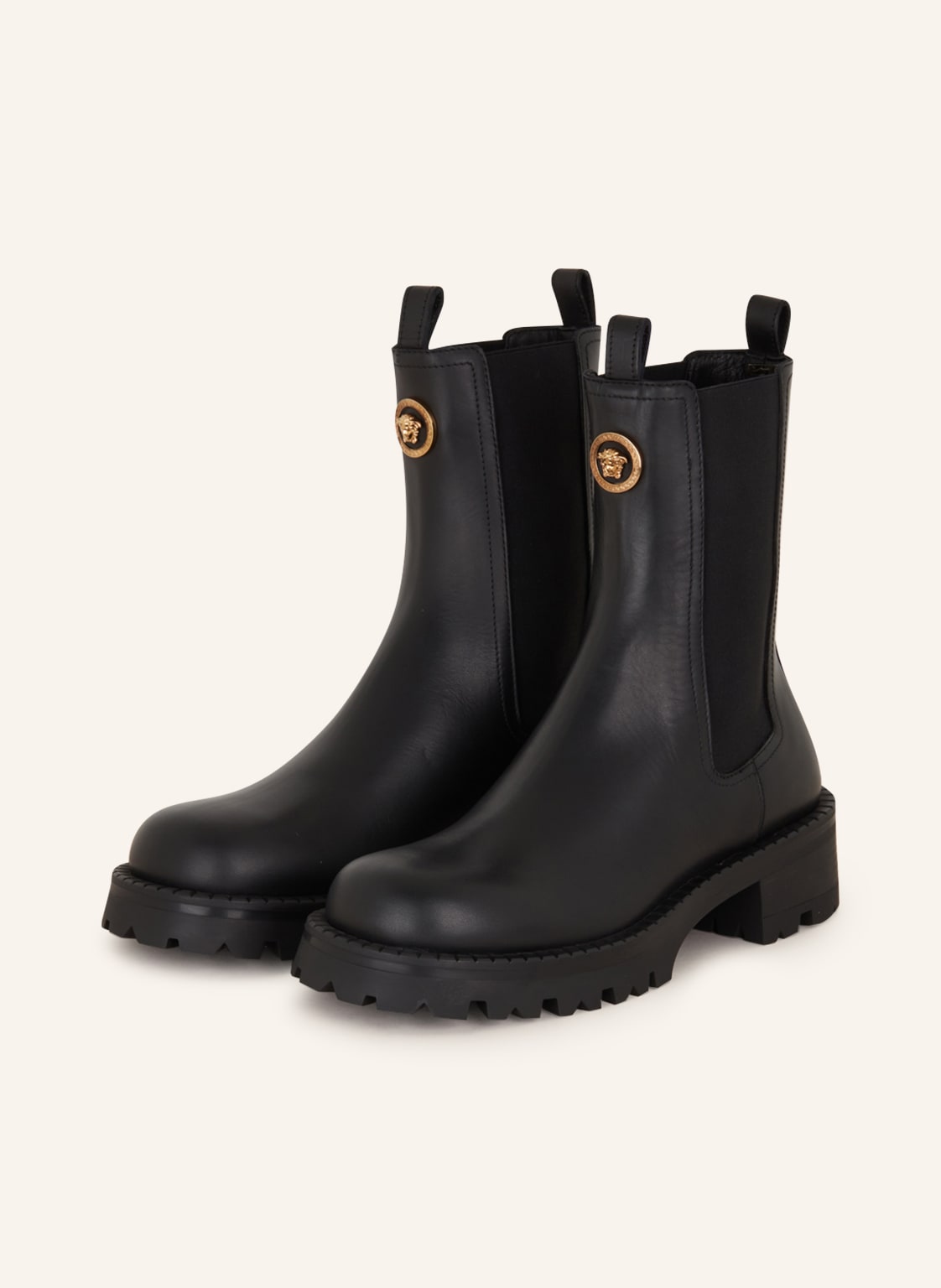 Versace Chelsea-Boots schwarz Versace Chelsea-Boots schwarz von Versace