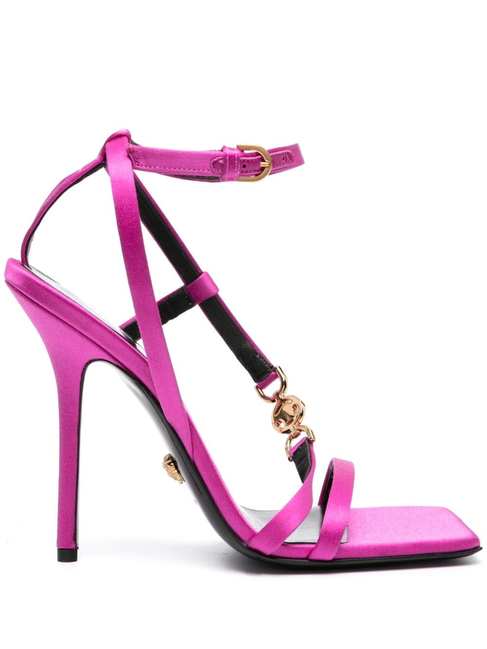 Versace Crystal Medusa '95 125mm sandals - Pink von Versace