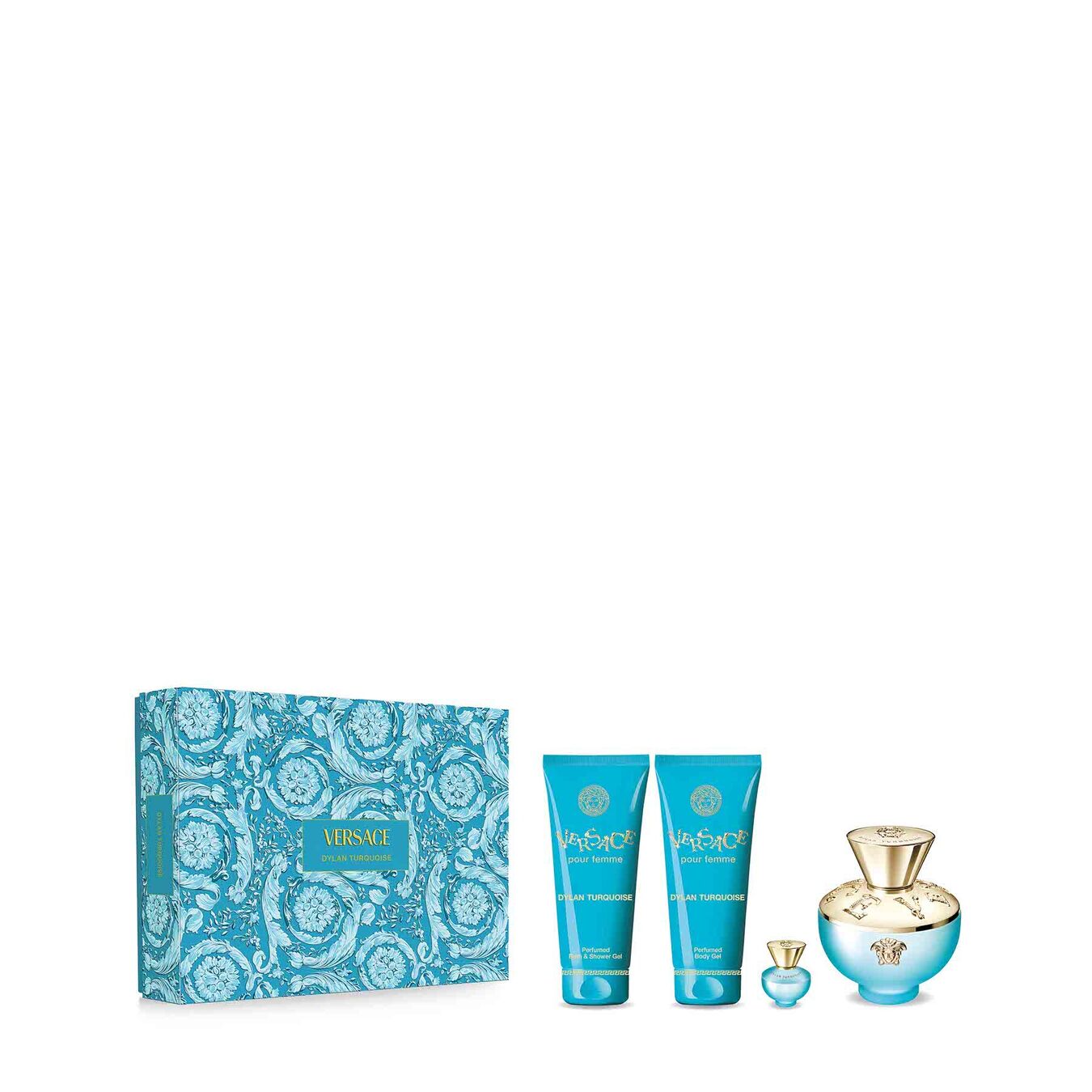 Versace Dylan Turquoise Sets mit Düften 4ST Damen von Versace