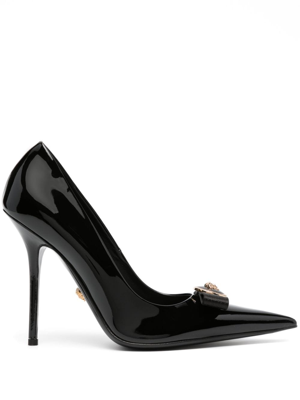 Versace Gianni 120mm pumps - Black von Versace