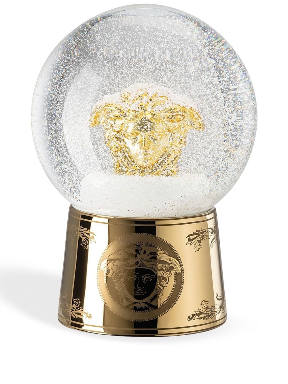 Versace Golden Medusa snow globe von Versace