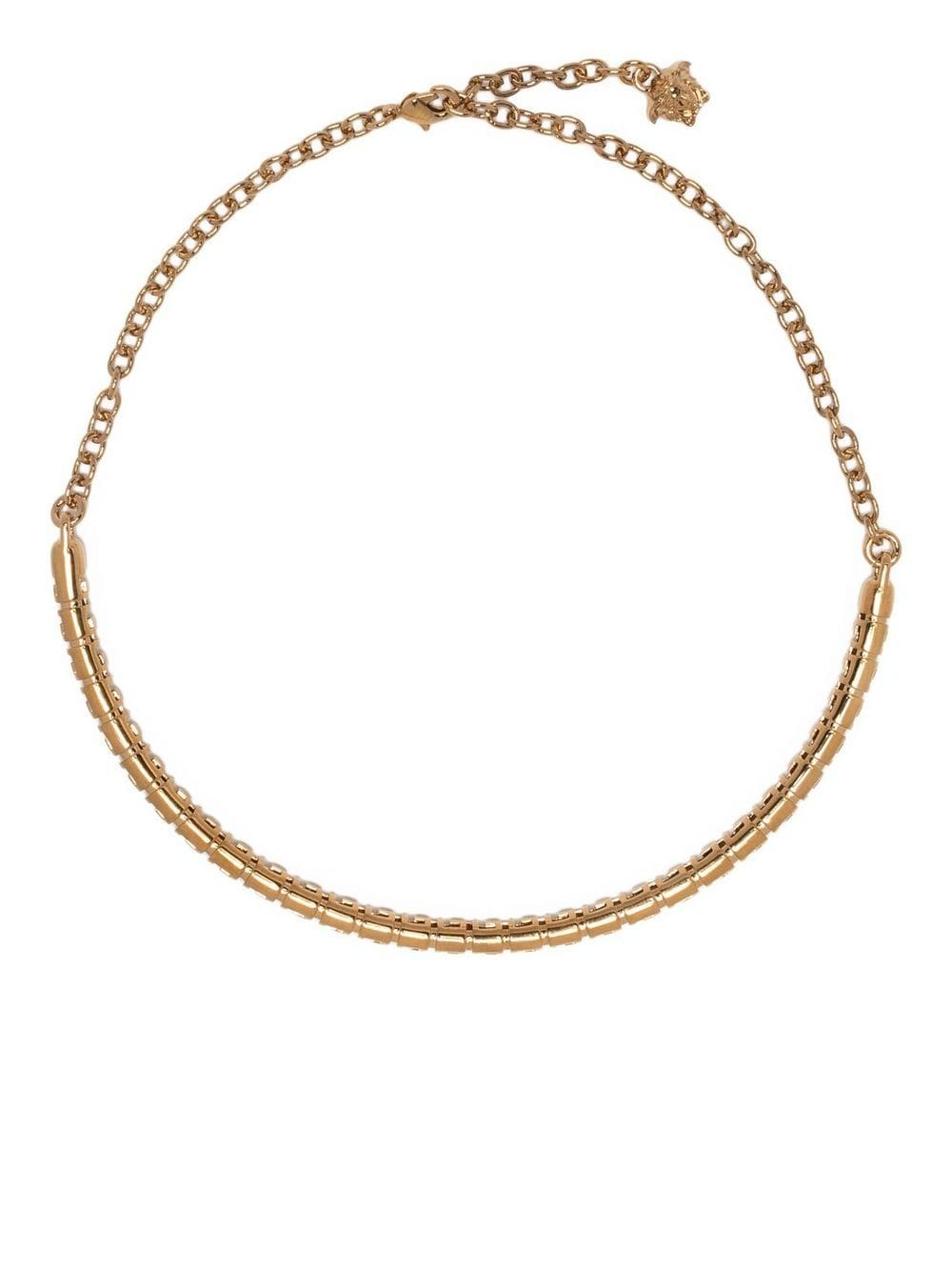 Versace Greca Medusa-charm necklace - Gold von Versace