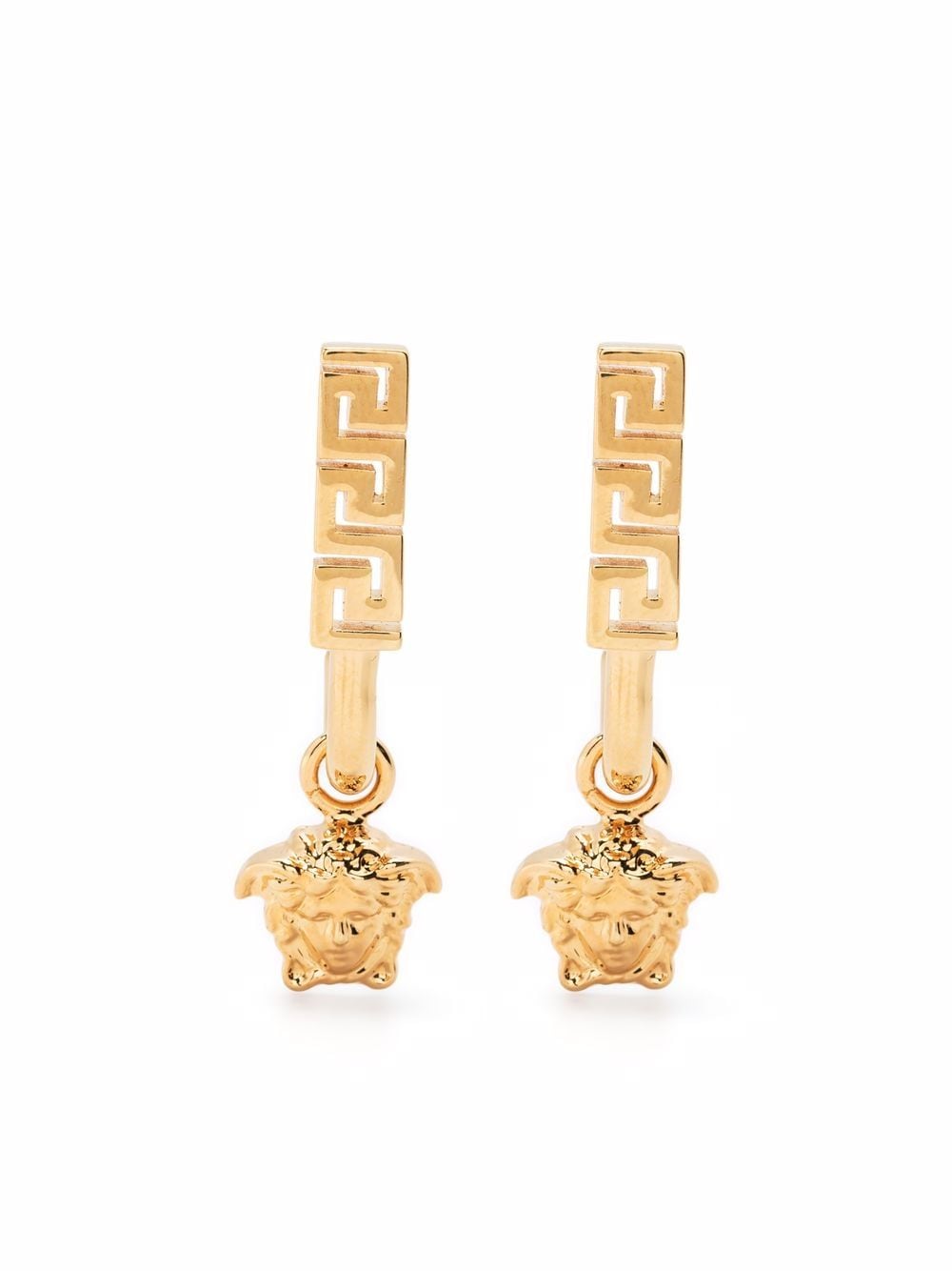 Versace Greca Medusa drop earrings - Gold von Versace