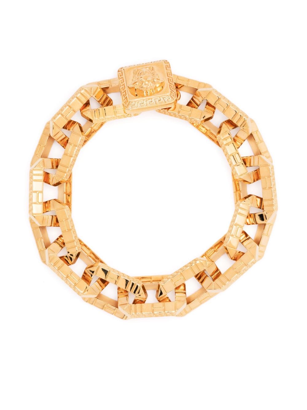 Versace Greca Quilting chain bracelet - Gold von Versace