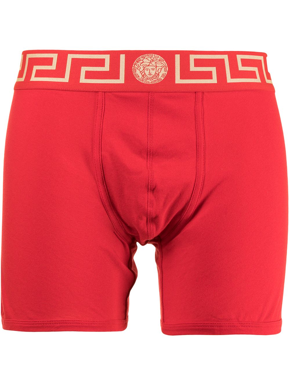 Versace Greca Border boxer briefs - Red von Versace