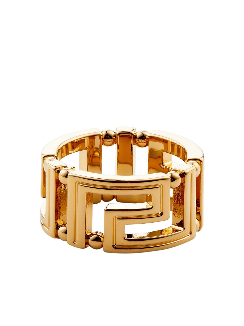 Versace Greca cut-out ring - Gold von Versace