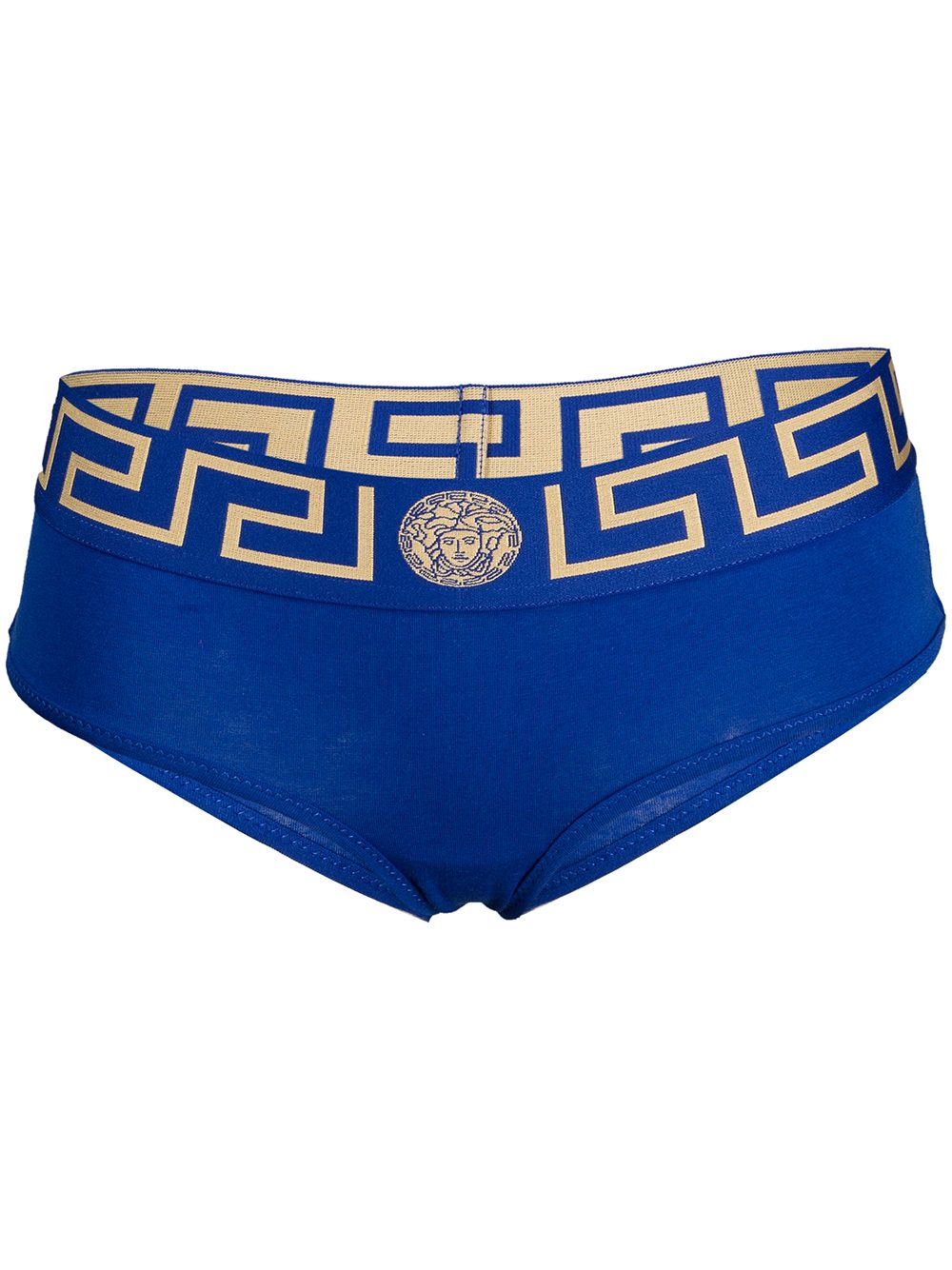 Versace Greca waistband briefs - Blue von Versace