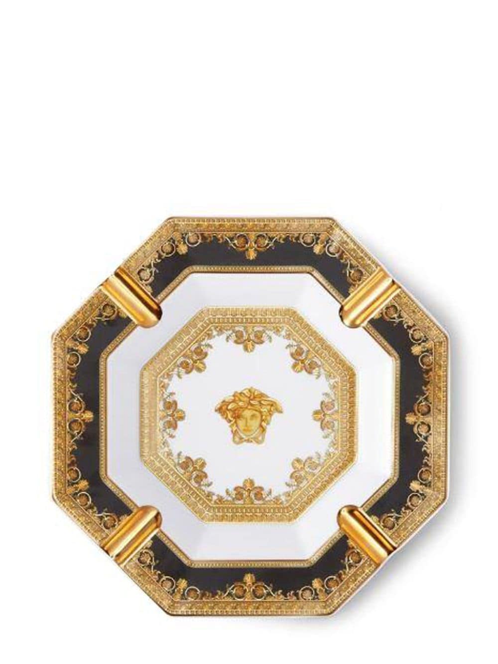 Versace I Love Baroque Ashtray - 24cm Versace Home - White von Versace