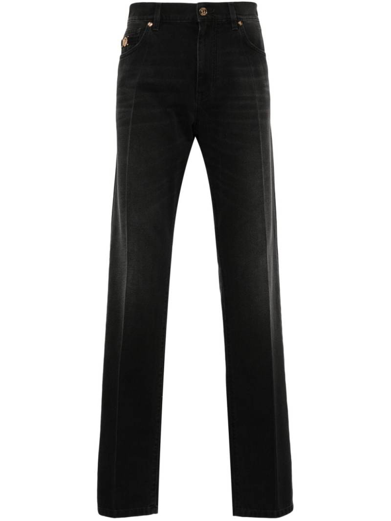 Versace Medusa 95 straight-leg jeans - Black von Versace