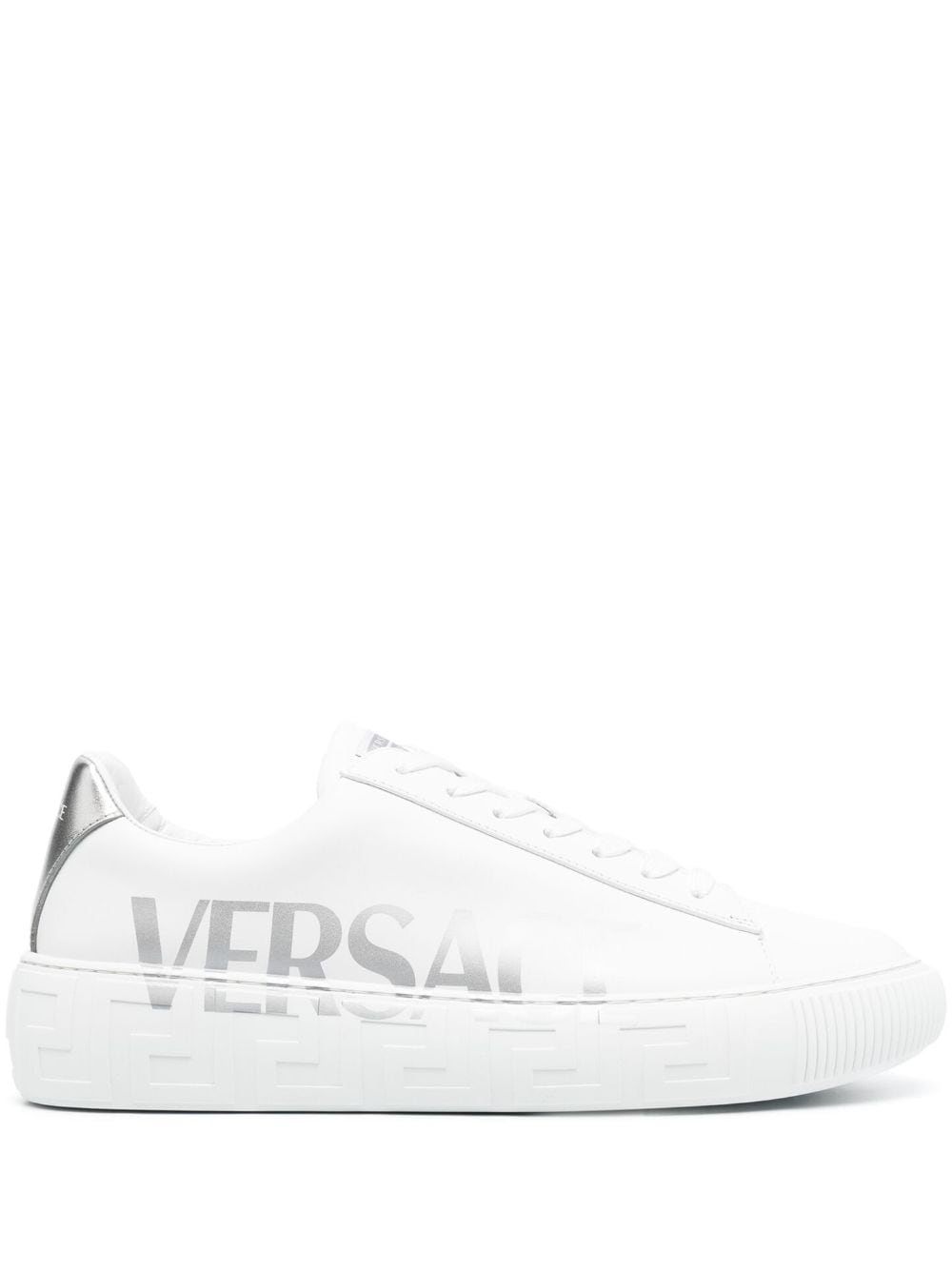 Versace La Greca logo-print sneakers - White von Versace