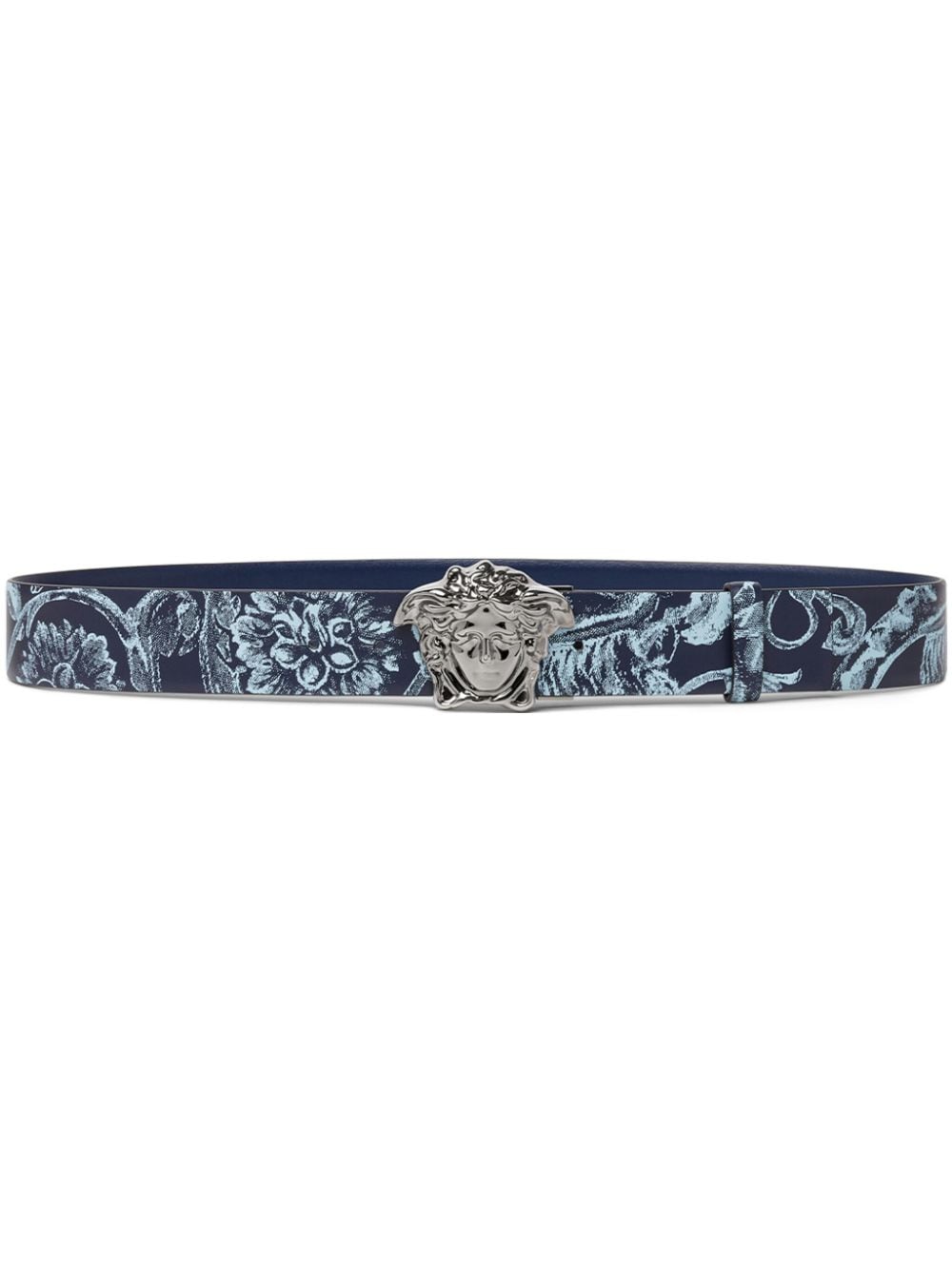 Versace La Medusa Barocco print belt - Blue von Versace