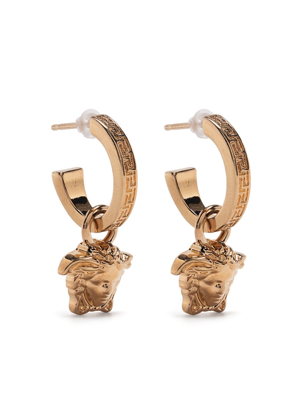 Versace La Medusa Greca drop earrings - Gold von Versace