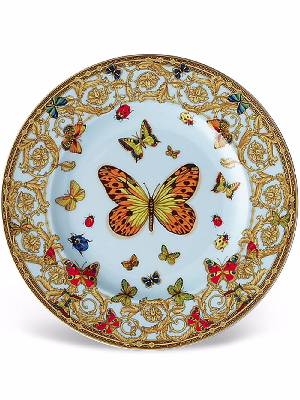 Versace Le Jardin de Versace plate (18 cm) - White von Versace