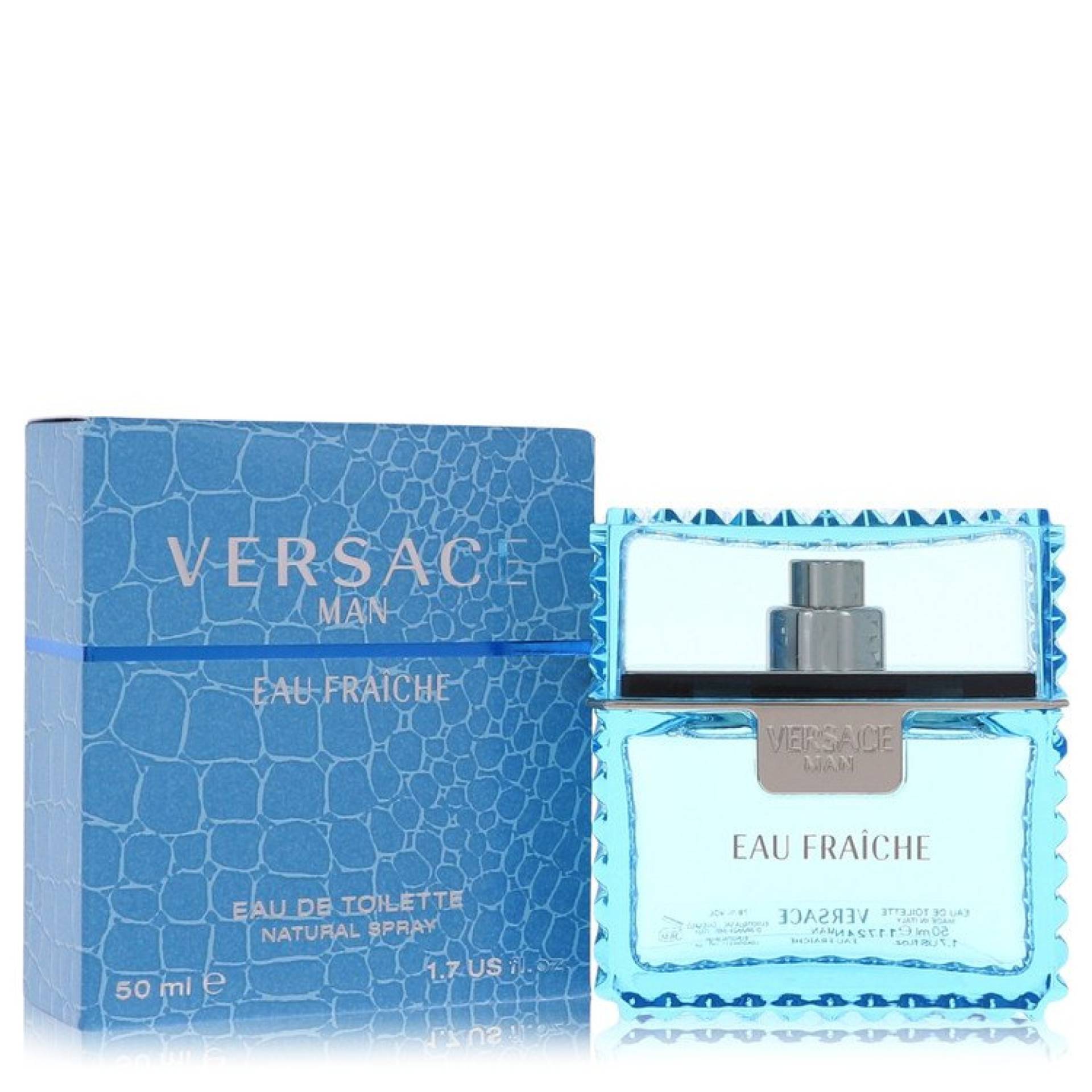 Versace Man Eau Fraiche Eau De Toilette Spray (Blue) 50 ml von Versace