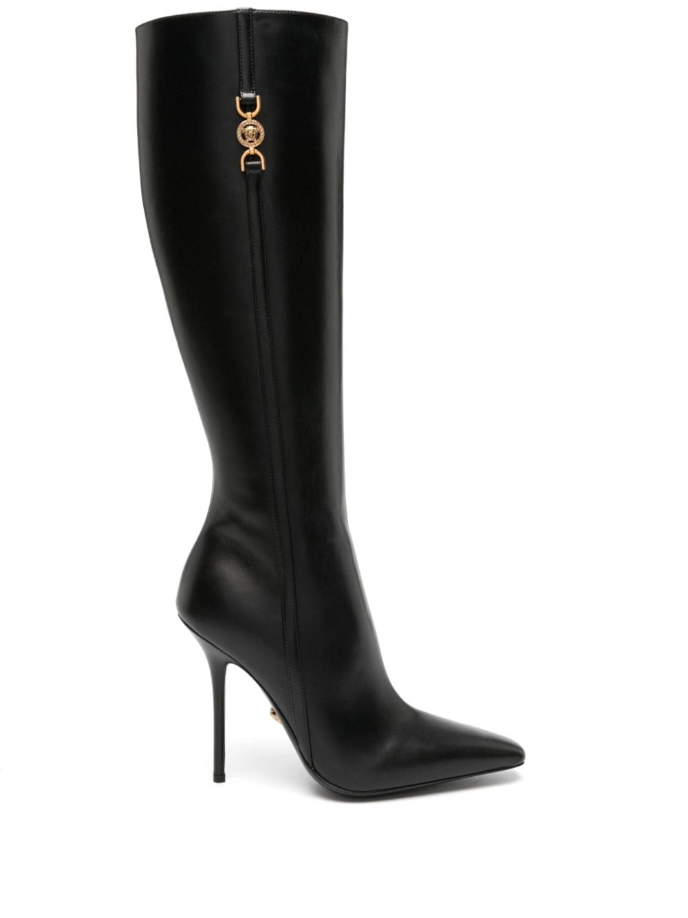 Versace Medusa '95 110mm leather boots - Black von Versace