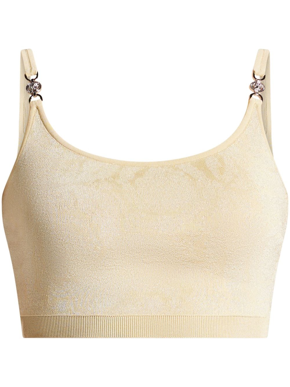 Versace Medusa '95 crop top - Neutrals von Versace