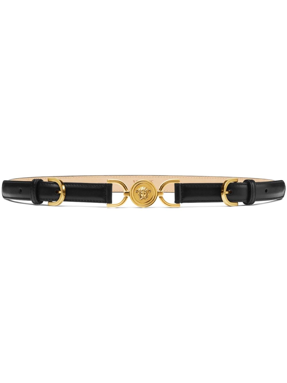 Versace Medusa '95 leather belt - Black von Versace