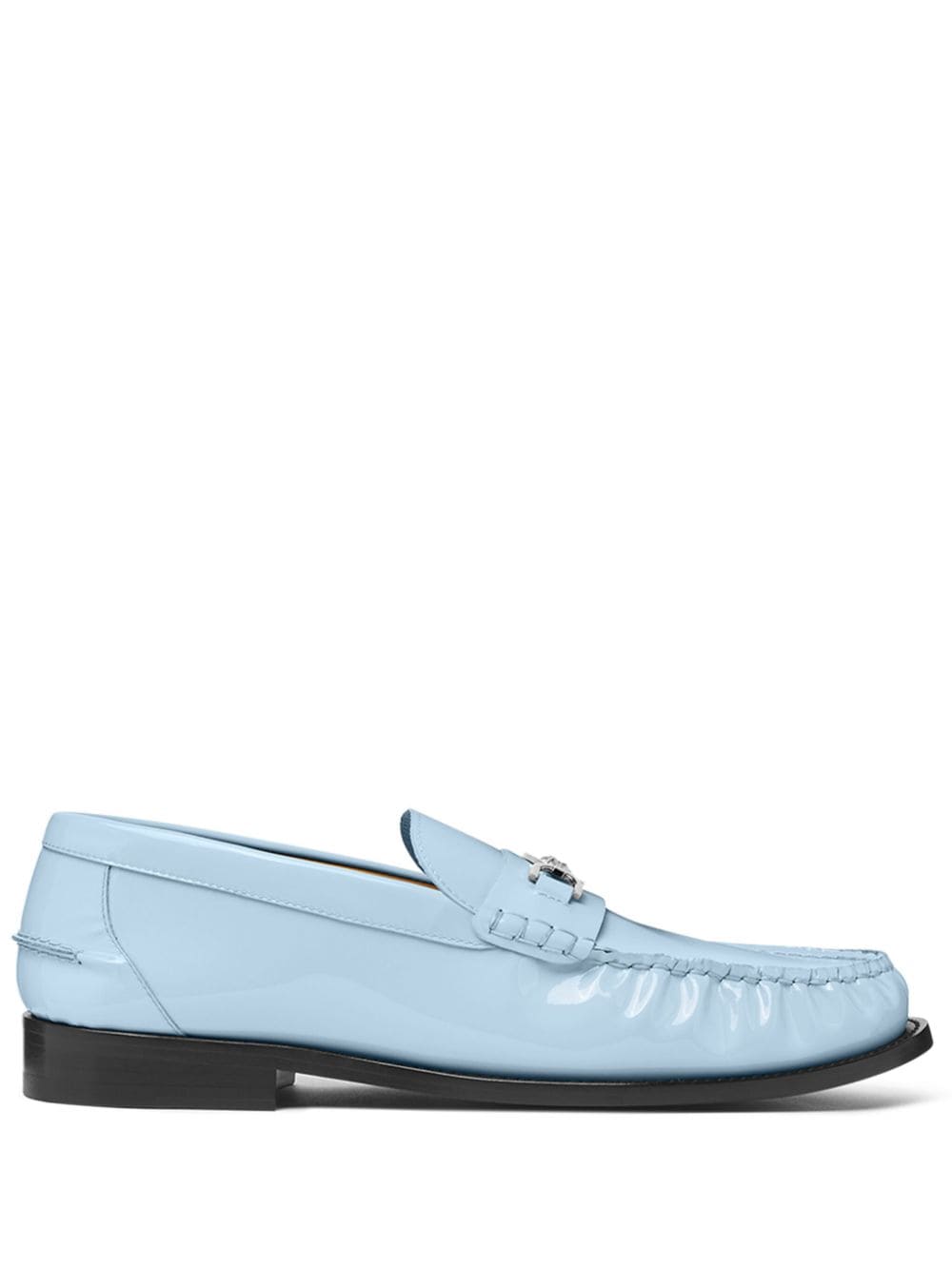 Versace Medusa '95 leather loafers - Blue von Versace