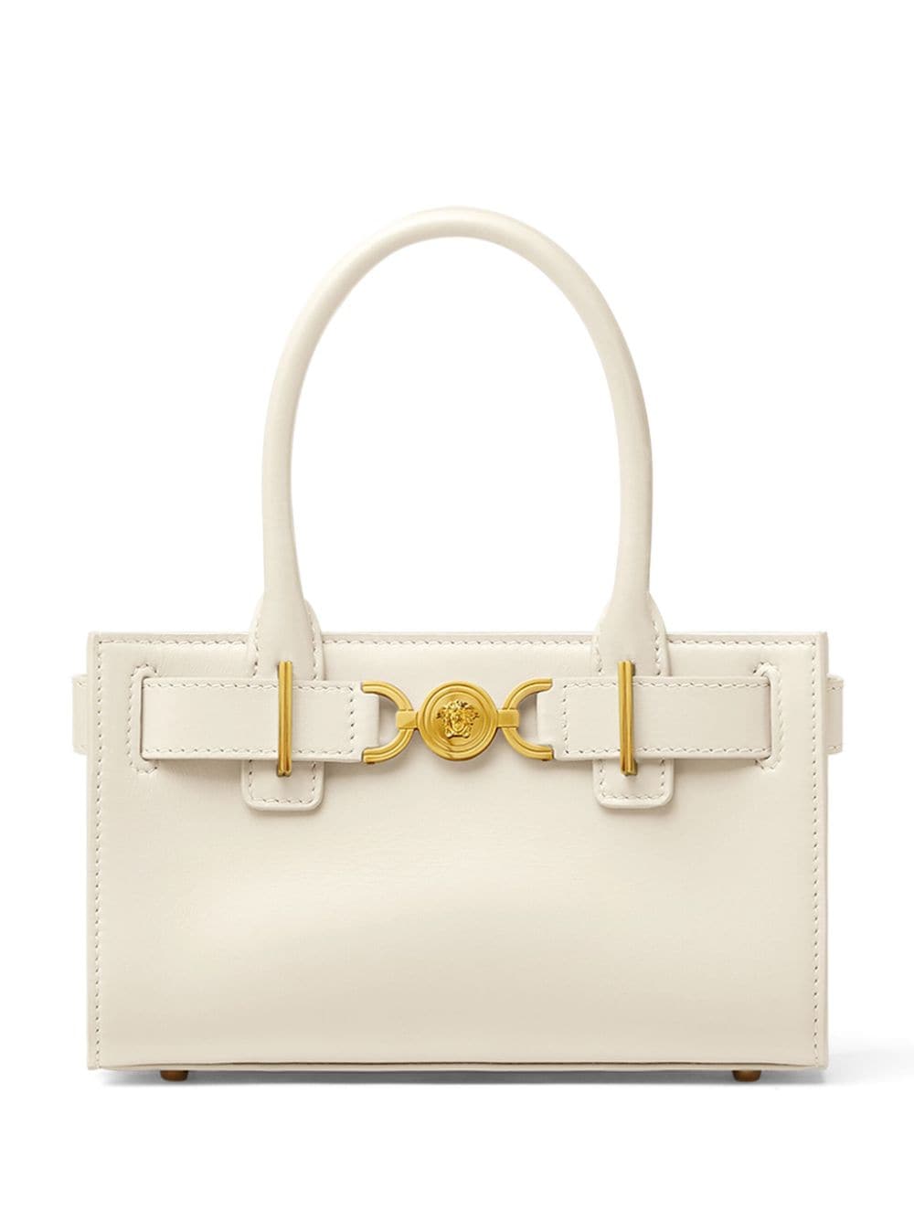 Versace Medusa '95 leather tote bag - Neutrals von Versace