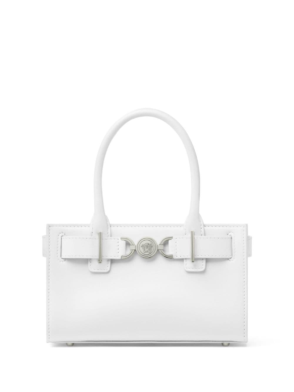 Versace Medusa '95 leather tote bag - White von Versace