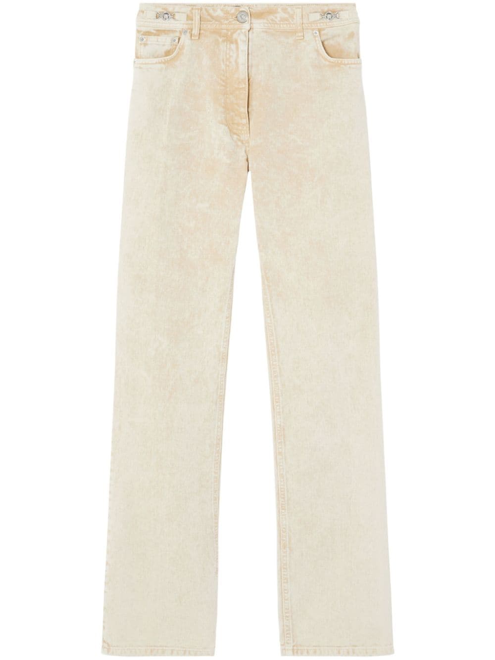 Versace Medusa '95 straight-leg cotton jeans - Neutrals von Versace