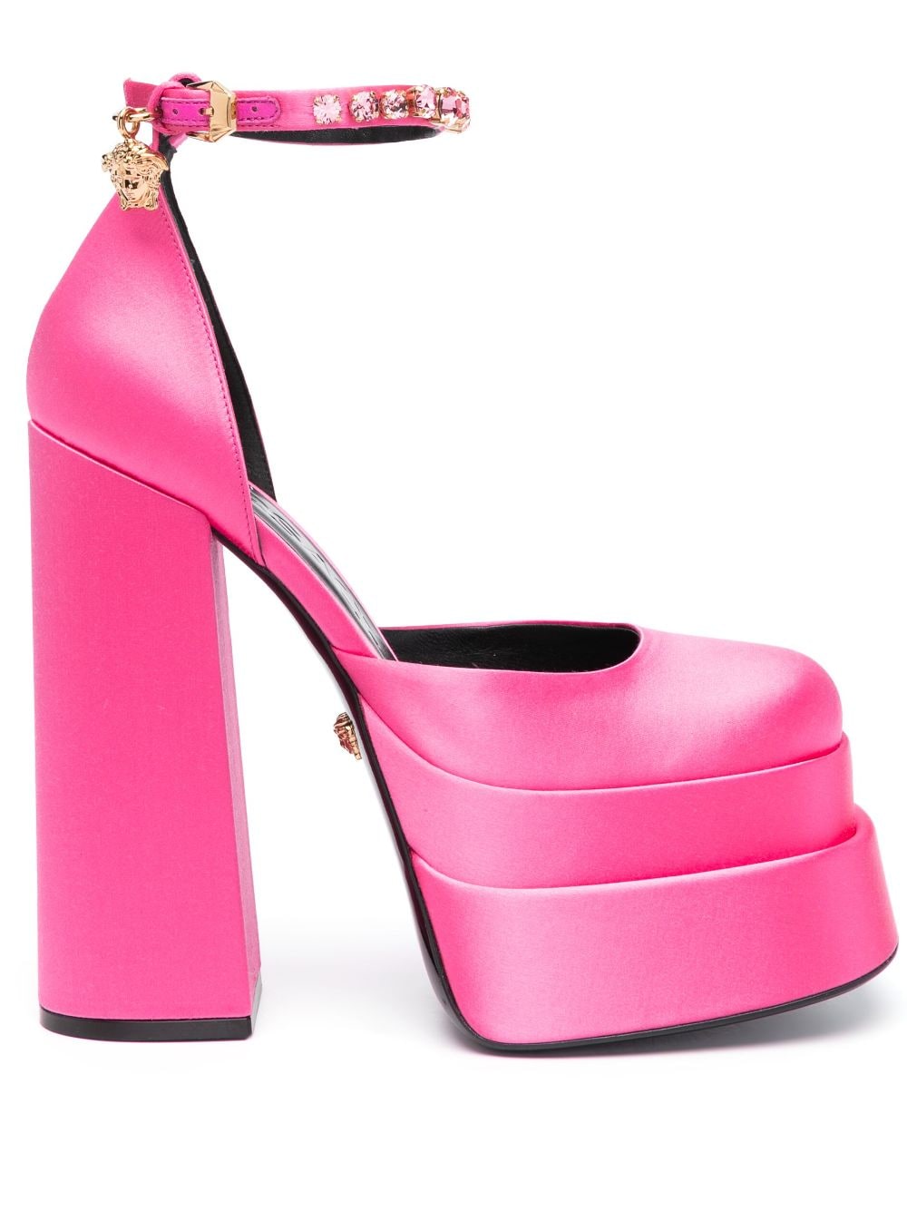 Versace Medusa Aevitas 160mm platform pumps - Pink von Versace