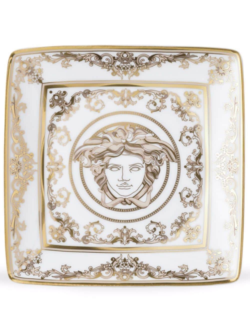 Versace Medusa Gala dish (12 cm) - White von Versace