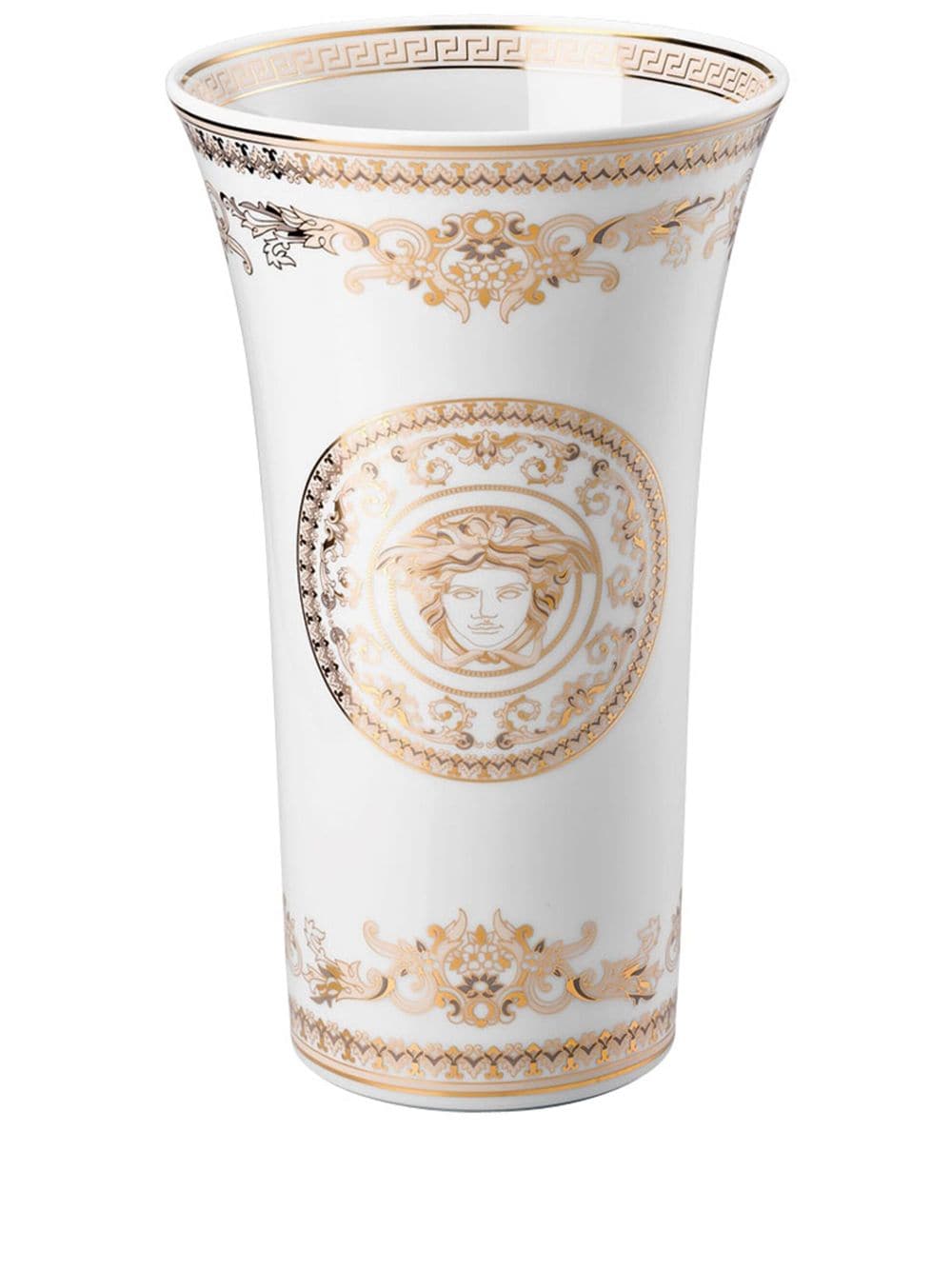 Versace Medusa Gala vase - White von Versace