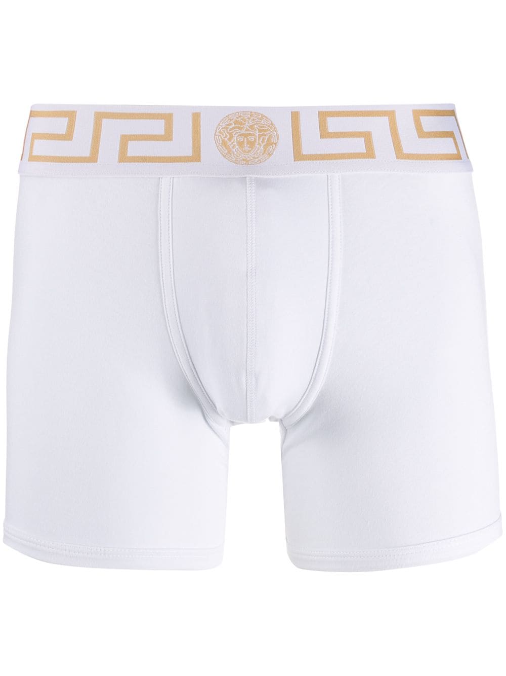 Versace Greca Border boxer briefs - White von Versace