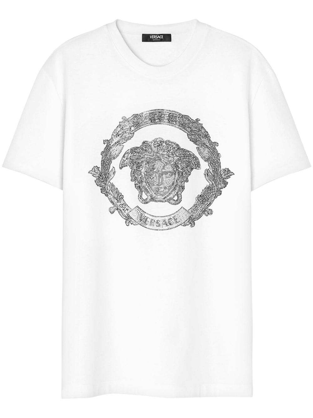 Versace Medusa Head cotton T-shirt - White von Versace