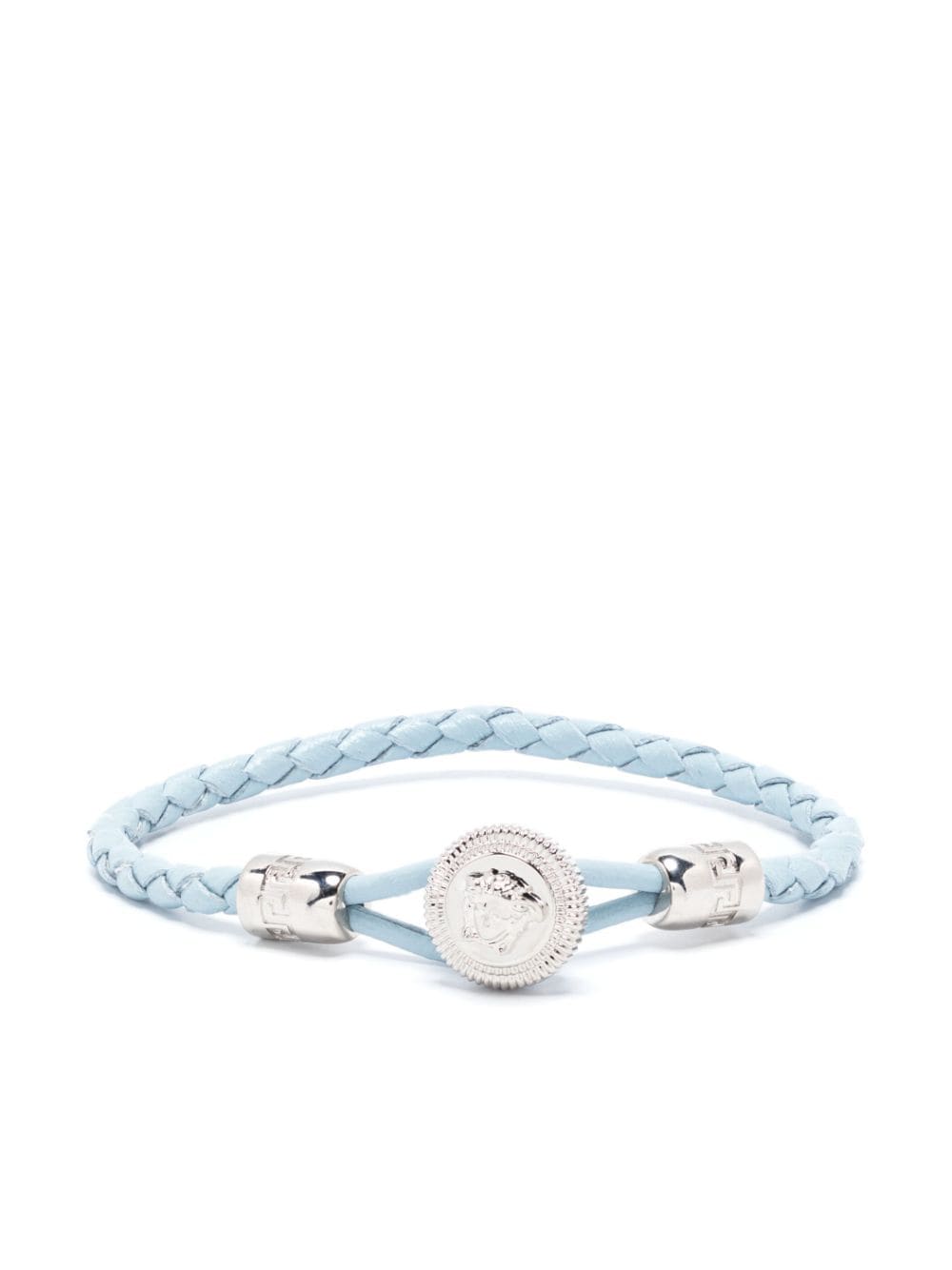 Versace Medusa Head leather bracelet - Blue von Versace