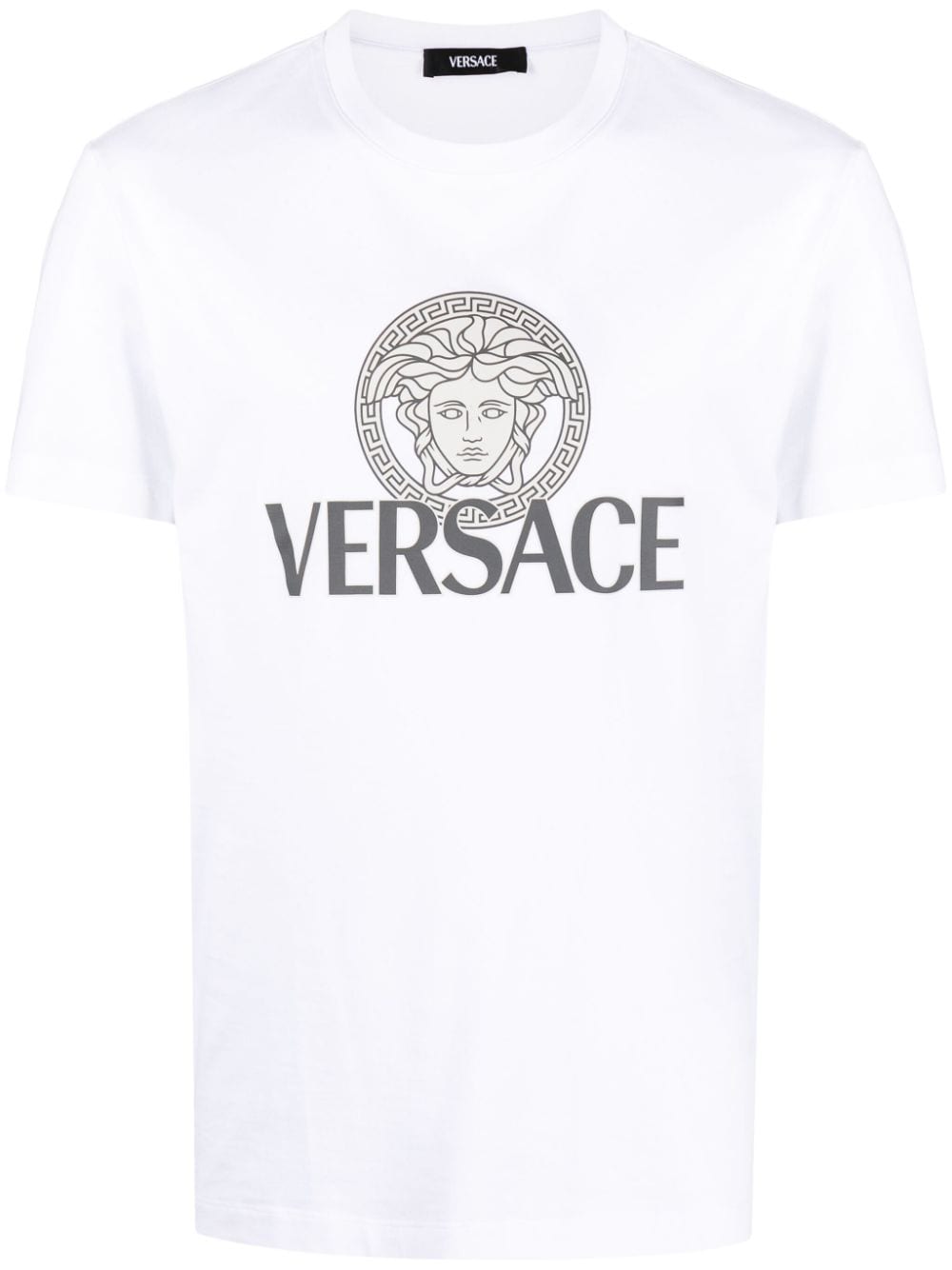 Versace Medusa Head-print cotton T-shirt - White von Versace