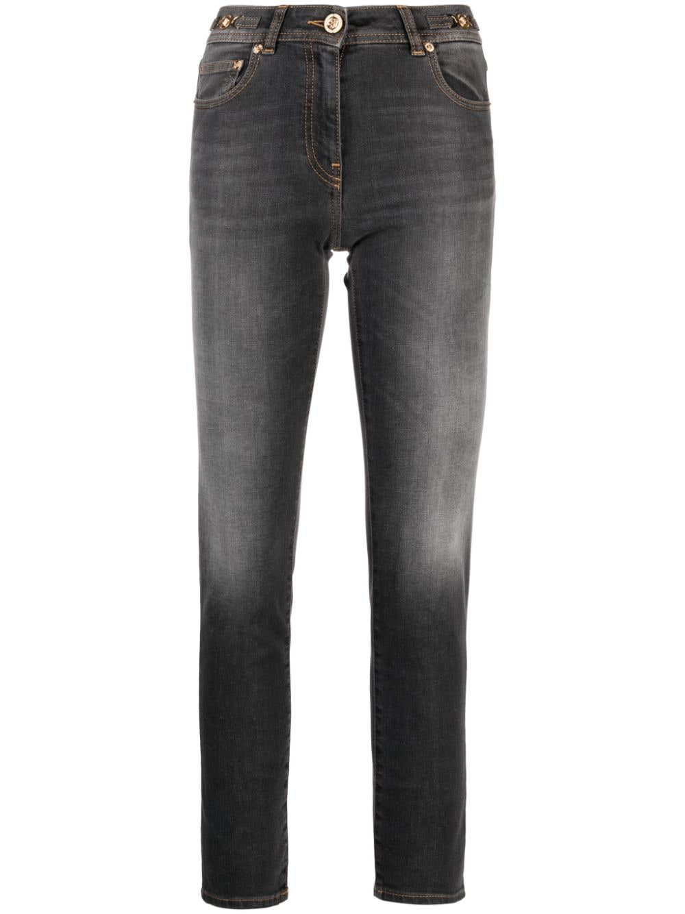 Versace Medusa Head skinny jeans - Grey von Versace