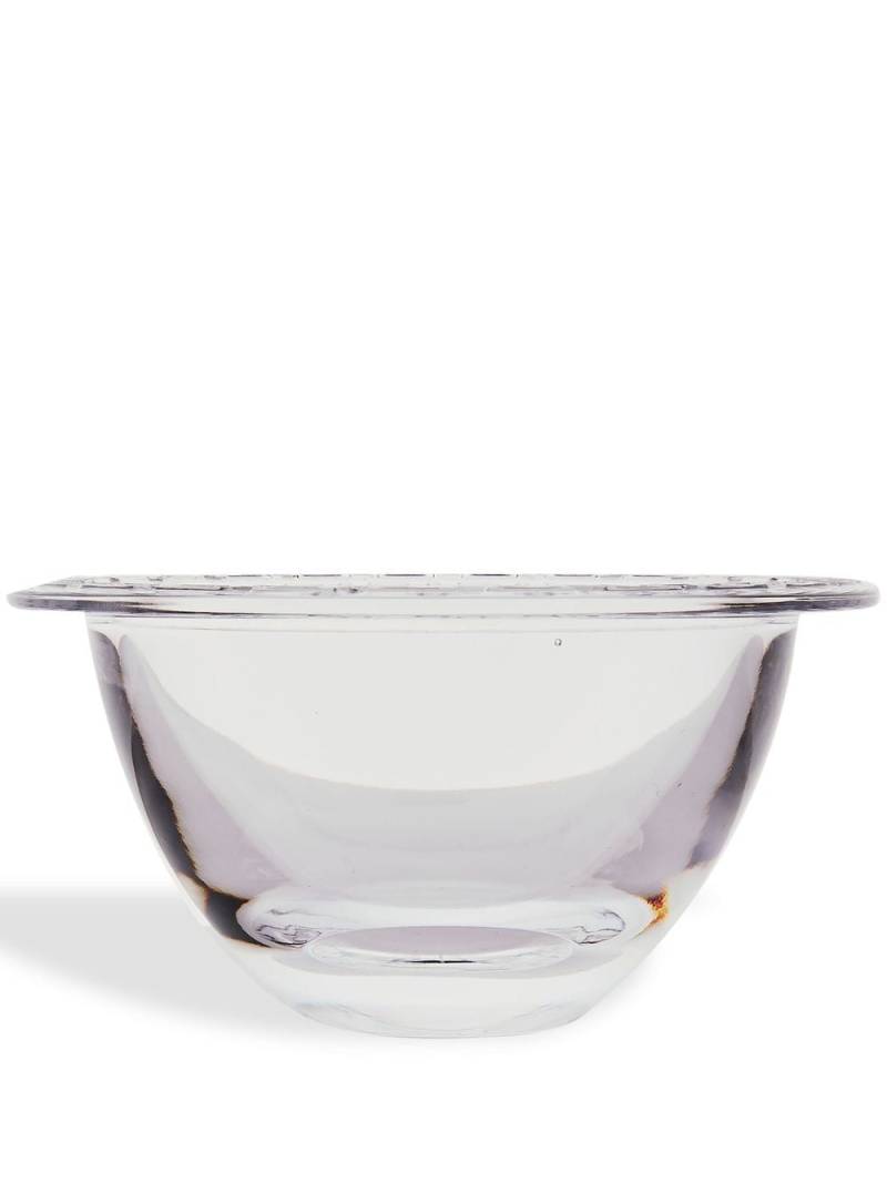 Versace Medusa Lumiere glass dish - Neutrals von Versace