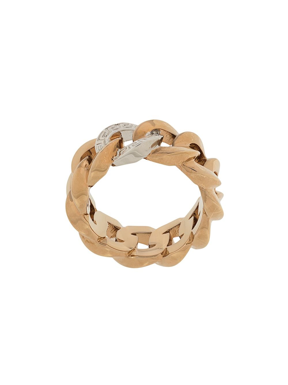 Versace Medusa chain ring - Gold von Versace