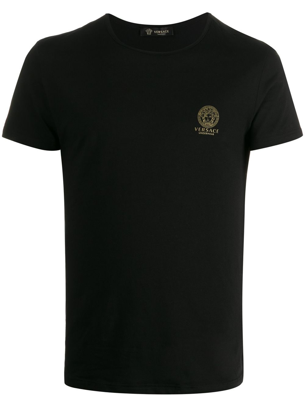 Versace Medusa chest logo T-shirt - Black von Versace