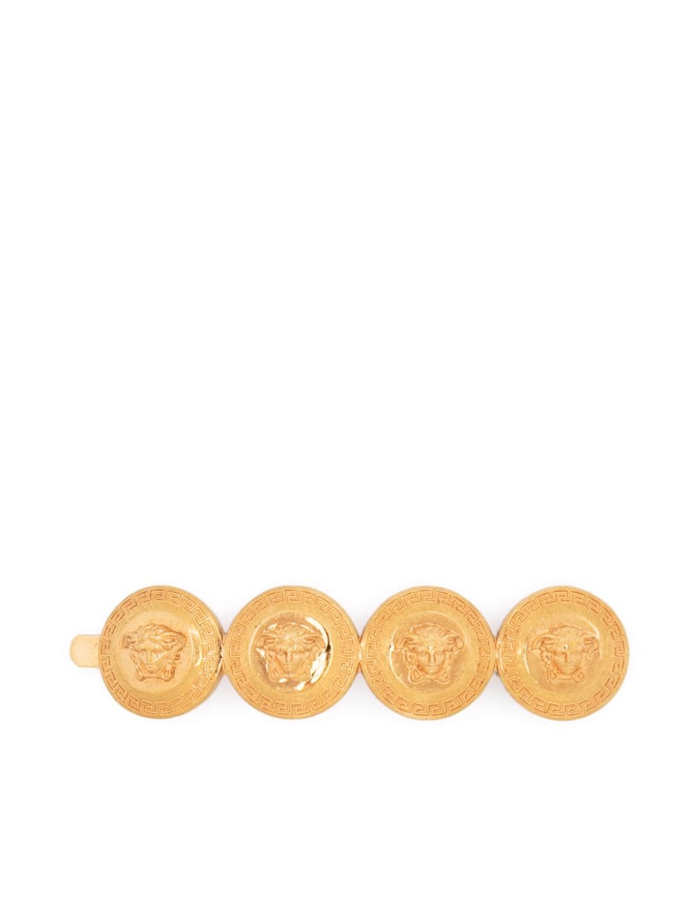 Versace Gianni Ribbon hair clip - Gold von Versace