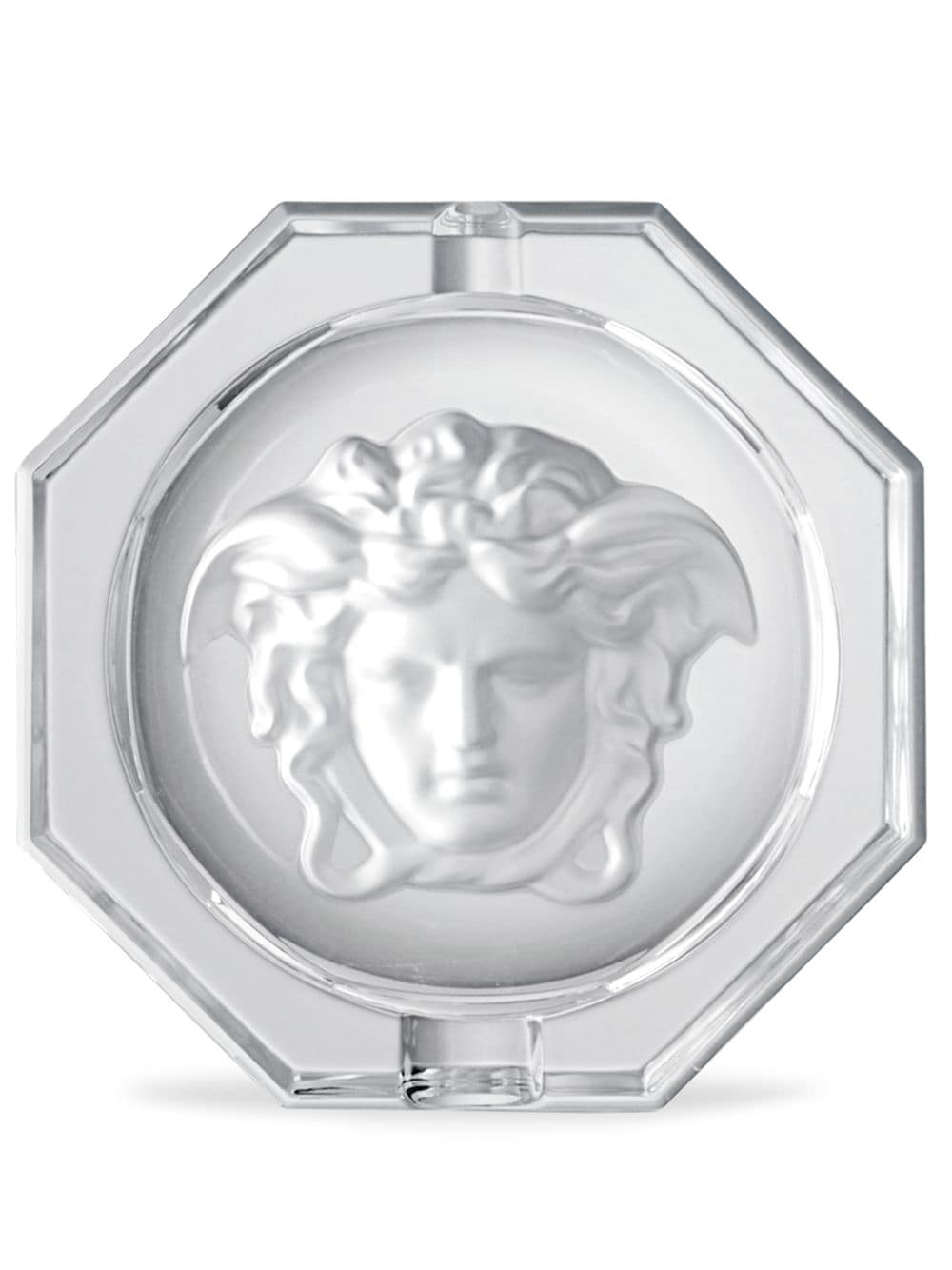 Versace Medusa crystal ashtray - White von Versace