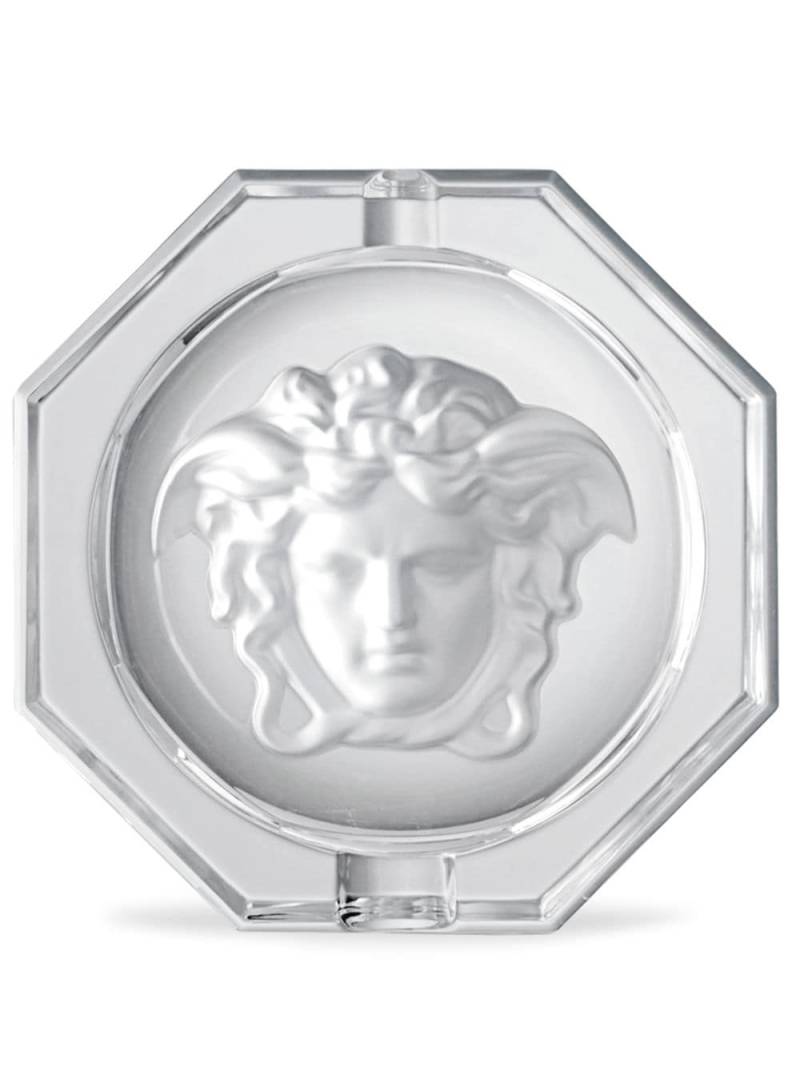 Versace Medusa crystal ashtray - White von Versace