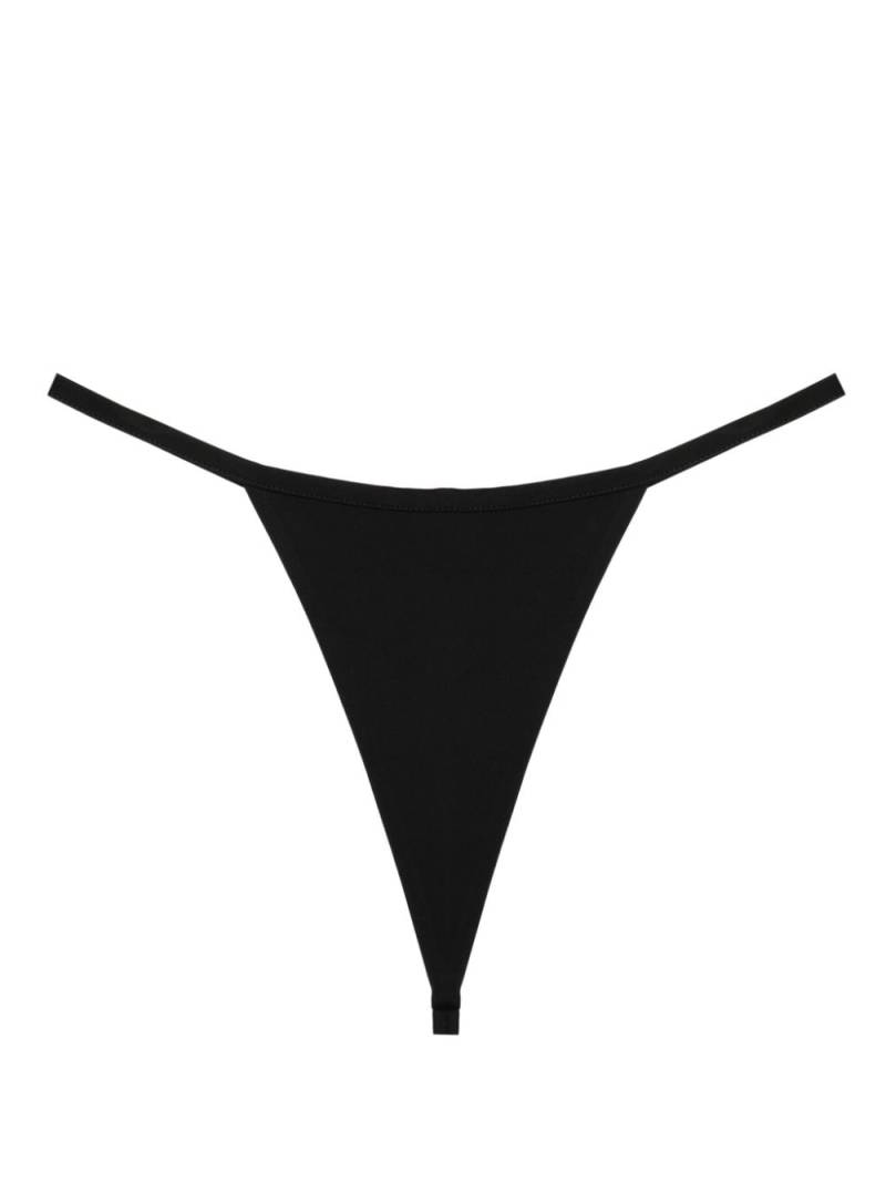 Versace Medusa-plaque bikini bottoms - Black von Versace