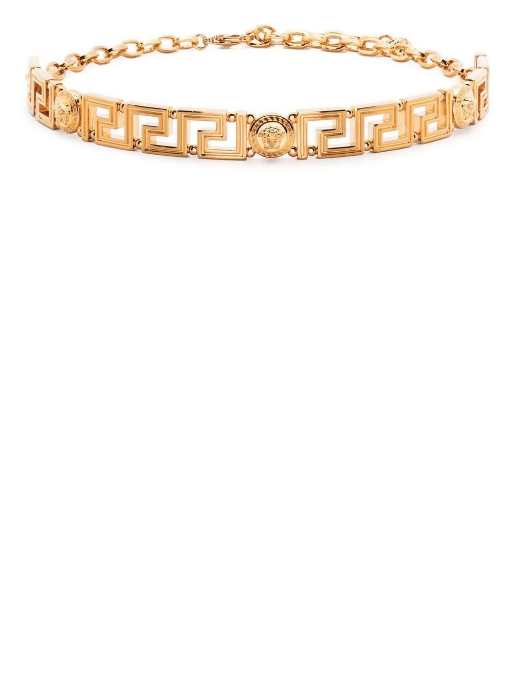 Versace Medusa plaque brass choker - Gold von Versace