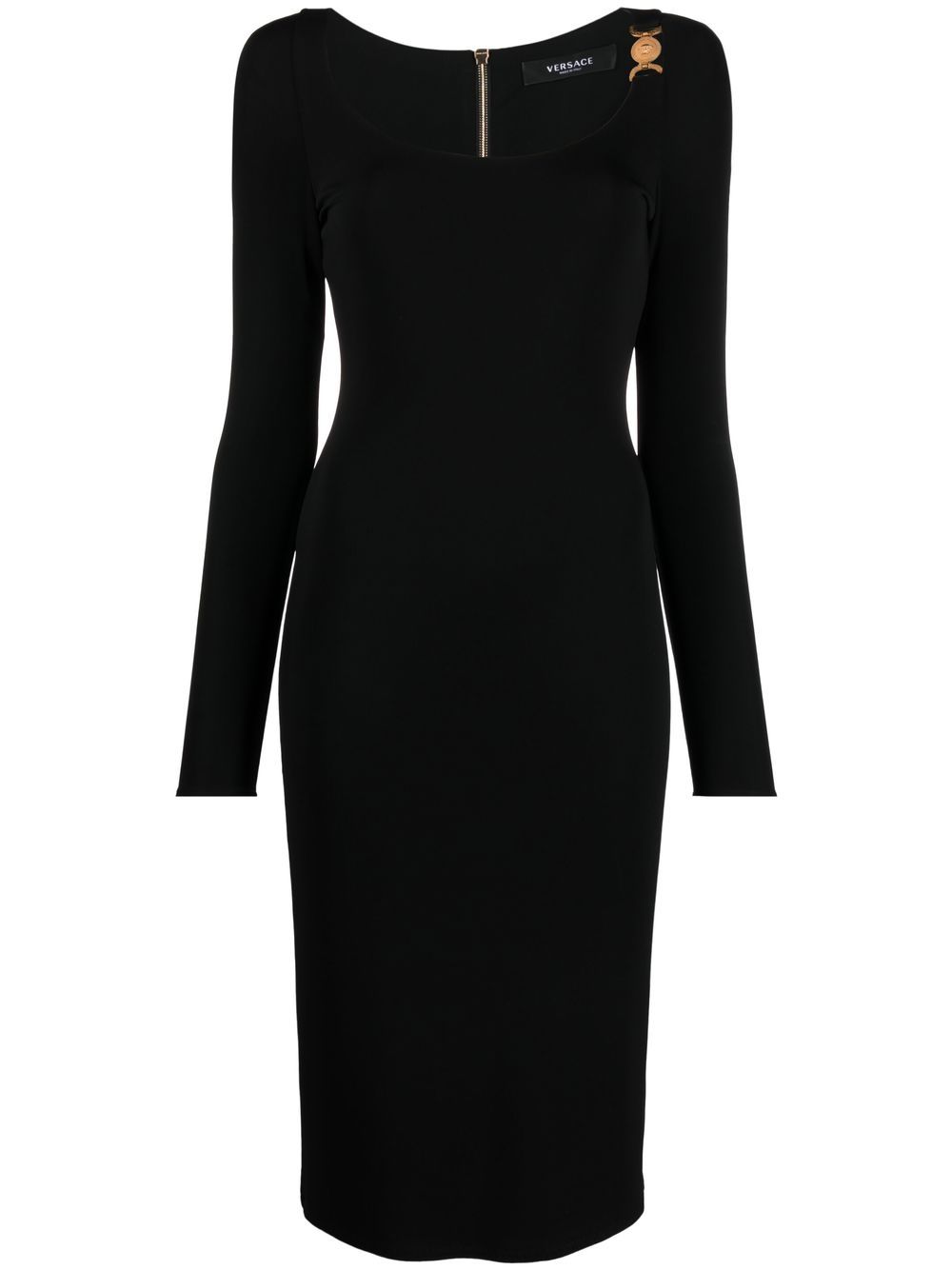 Versace Medusa '95 midi dress - Black von Versace