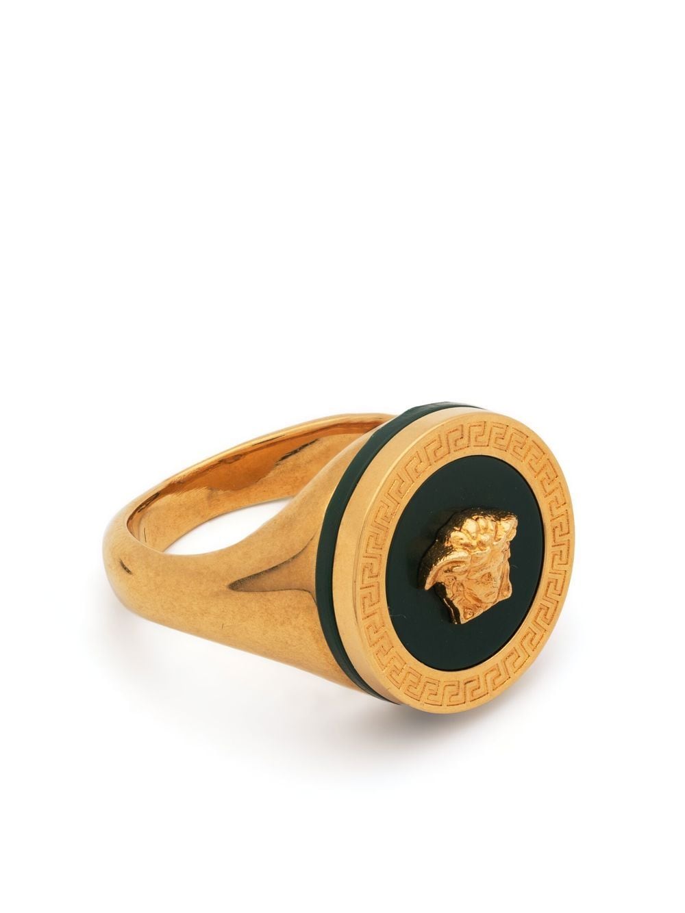 Versace Medusa plaque ring - Gold von Versace