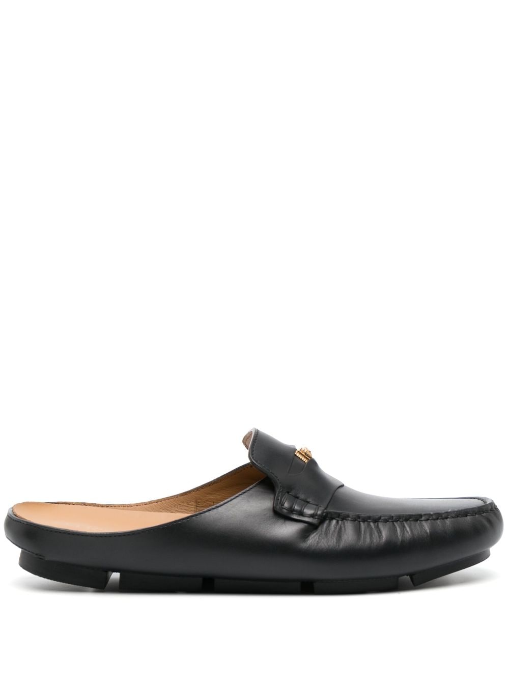 Versace Medusa Biggie slip-on loafers - Black von Versace