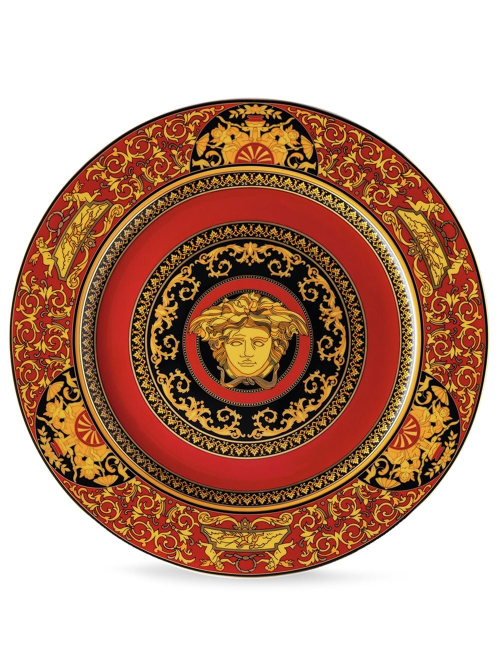 Versace Medusa service plate - Red von Versace