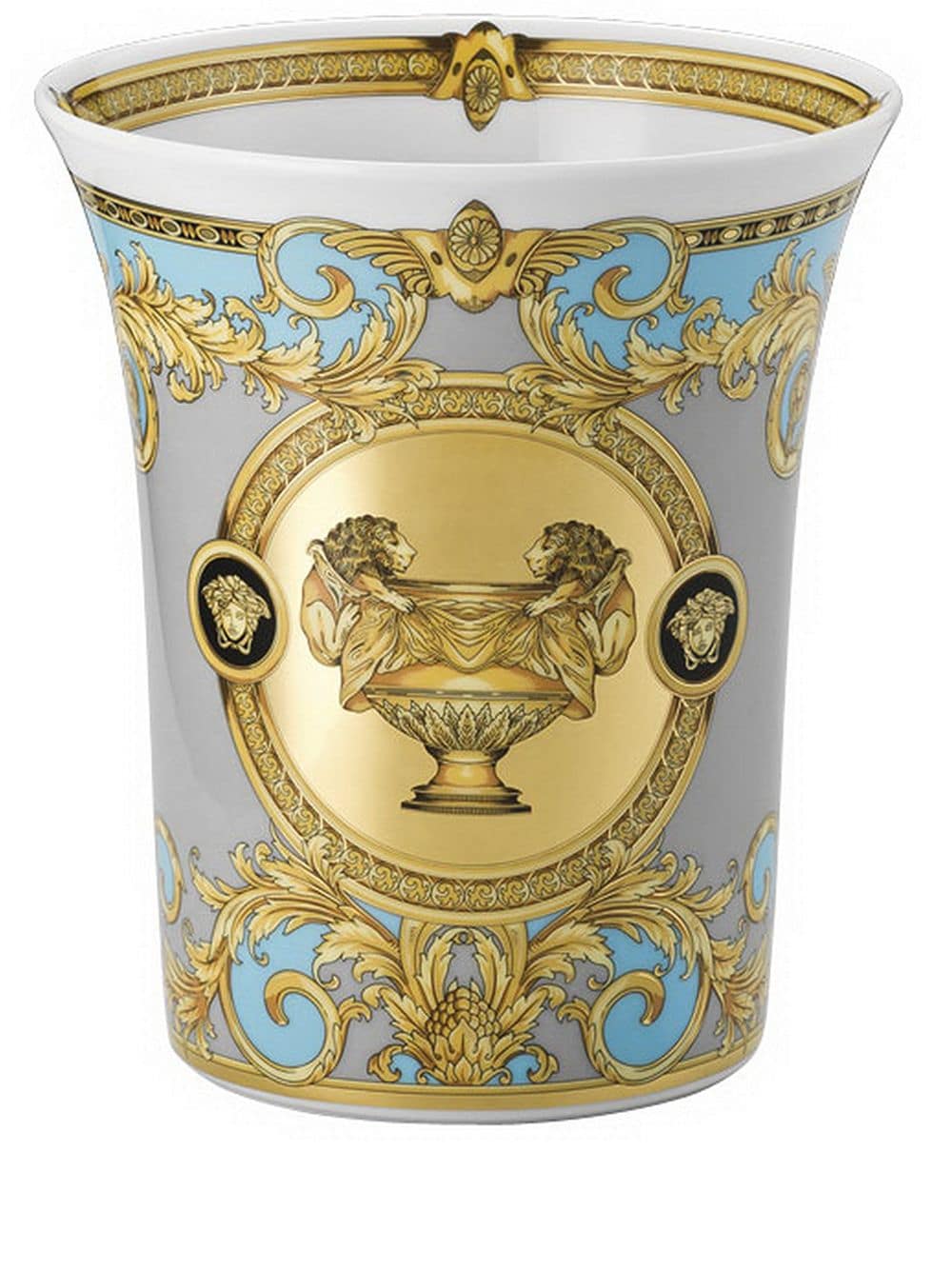 Versace Prestige Gala vase (18cm) - Grey von Versace