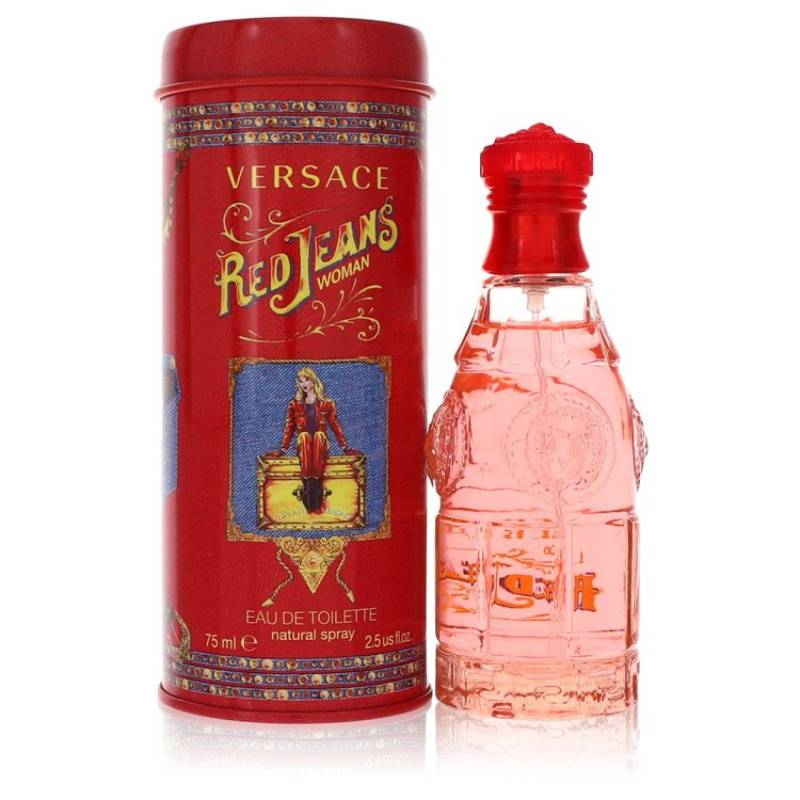 Versace RED JEANS Eau De Toilette Spray 75 ml von Versace